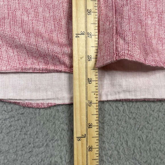 Ted Baker London Mens Button Down Shirt Size 5 43 Chest Pink Geometric - Picture 10 of 16